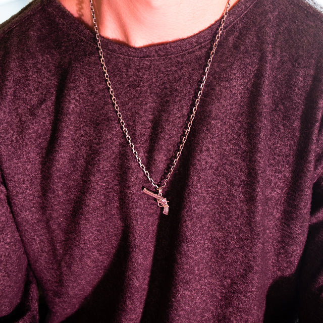Purple Pistols Pendant